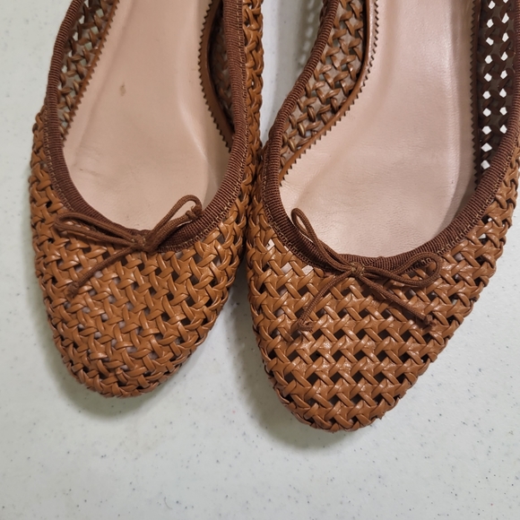 SOLD J. Crew Kiki Open Weave Ballet Flat - Picture 3 of 8